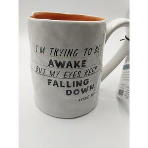 Demdaco Eyes Keep Falling Down Stoneware Mug